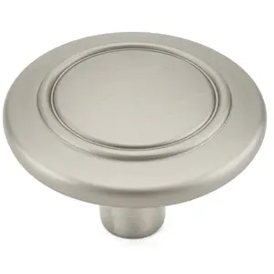 Cosmas 6276SN Satin Nickel Ring Cabinet Knob