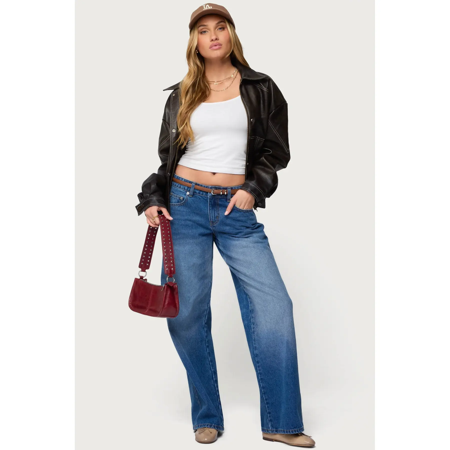 Lauryn Low Rise Baggy Jeans