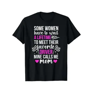 Men's 100% Cotton 180g T-Shirt - Shortsleeve, Round Neck, Single-Side Printed Vintage Metalcore Y2K Racing Mom Graphic Top, Casual Streetwear Menswear, Birthday Gift for Family, S-XXXL, 1pc, Tshirt