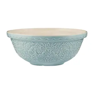 Mason Cash Home to Roost S18 (2.85 Qt) Mixing Bowl | Cornflower Blue
