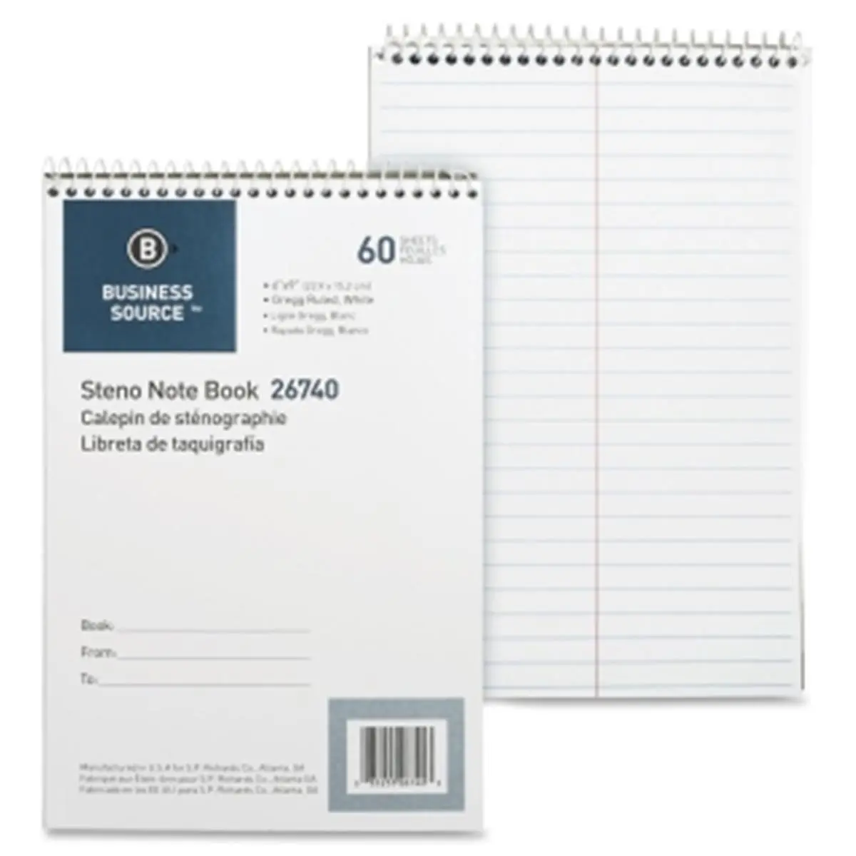 Bus. Source Wirebound Steno Notebooks