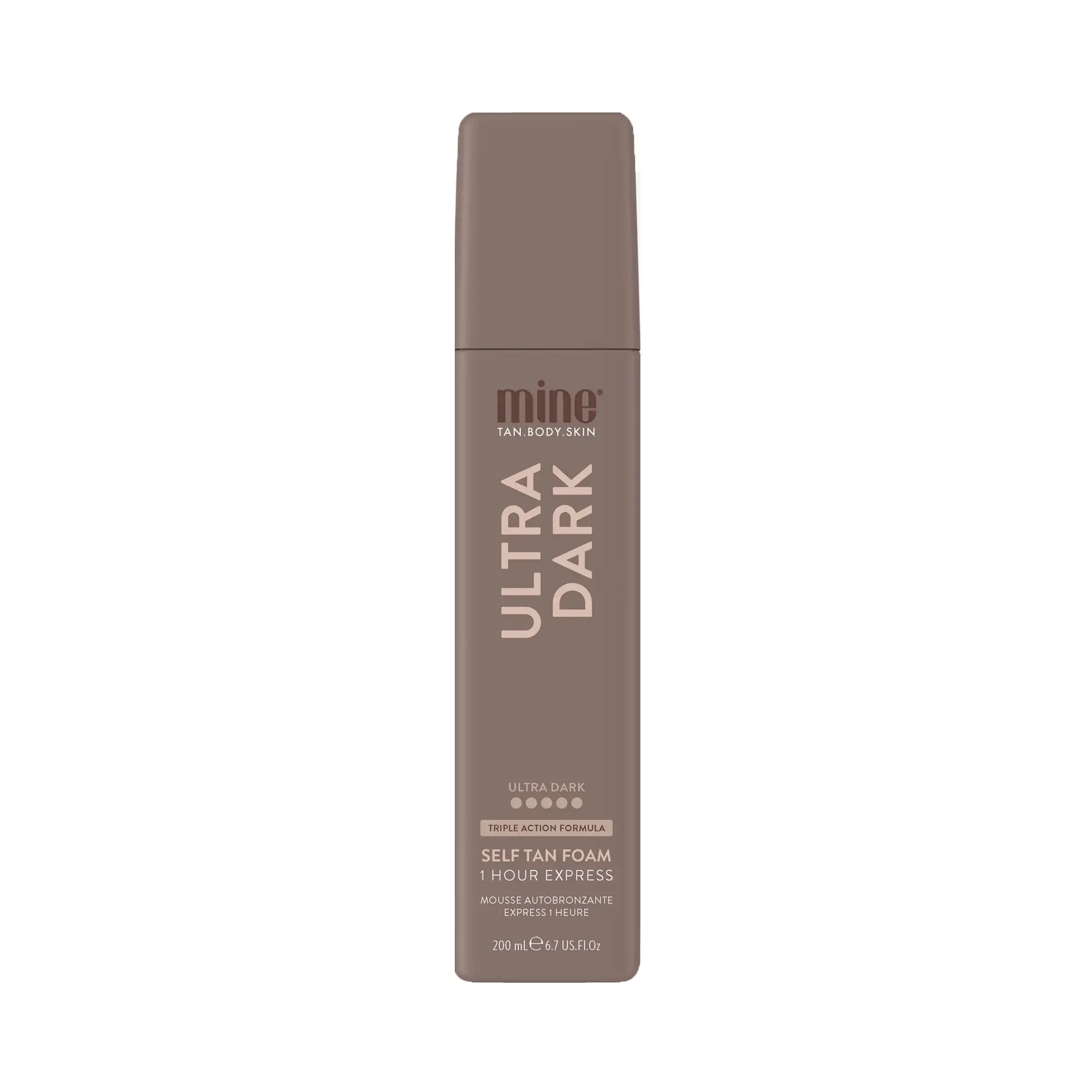 MineTan Ultra Dark Self Tan Foam, 1 Hour Express Sunless Tanner with a Triple Action Formula, Fast-Drying for a Deep Bronze Glow, Coconut Scent, Tanning Lotion, Body Care, Beauty Products, Natural Glow Body Self-Tanners