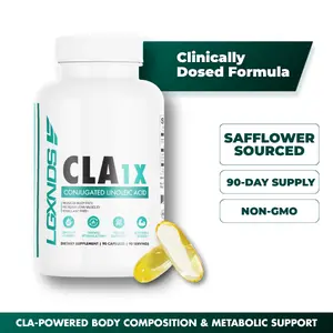LGXNDS CLA-1X Metabolic and Body Composition Support Capsules | CLA from Safflower Oil | Stim Free Lean Mass Formula | Non-GMO and Lab Tested