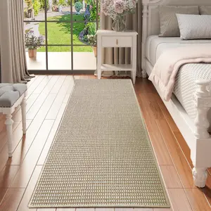 Bohemian Style Bedside Runner Rug, Boho Runner Rug, Washable Kitchen Mat, Non-Slip Bottom, Hallway Carpet, Indoor Back Door Bedroom Floor Mat