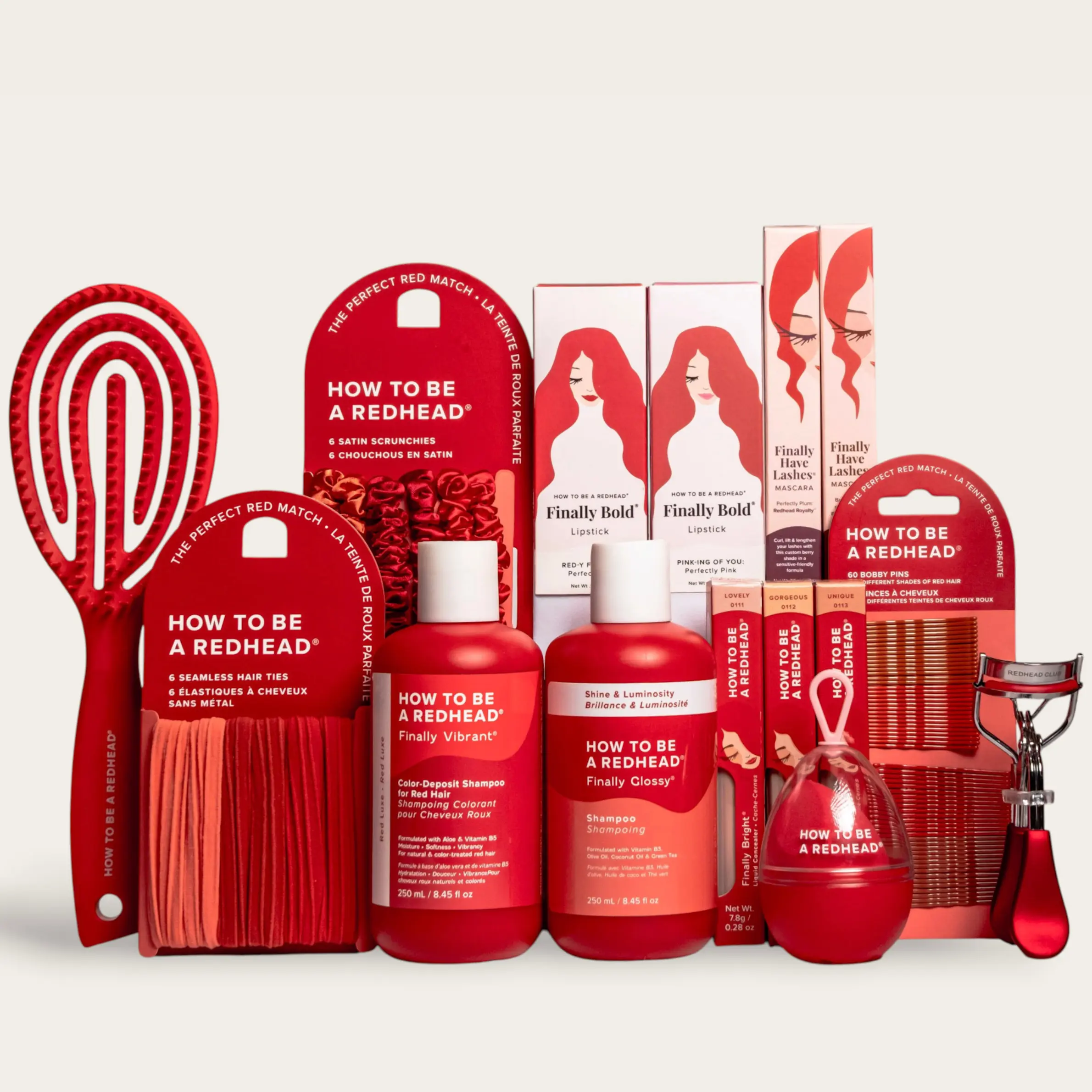 How to be a Redhead Shark Tank Set - 15-Piece Redhead Makeup, Haircare & Accessories Collection How to be a Redhead Shark Tank Set - 15-Piece Redhead Makeup, Haircare & Accessories Collection