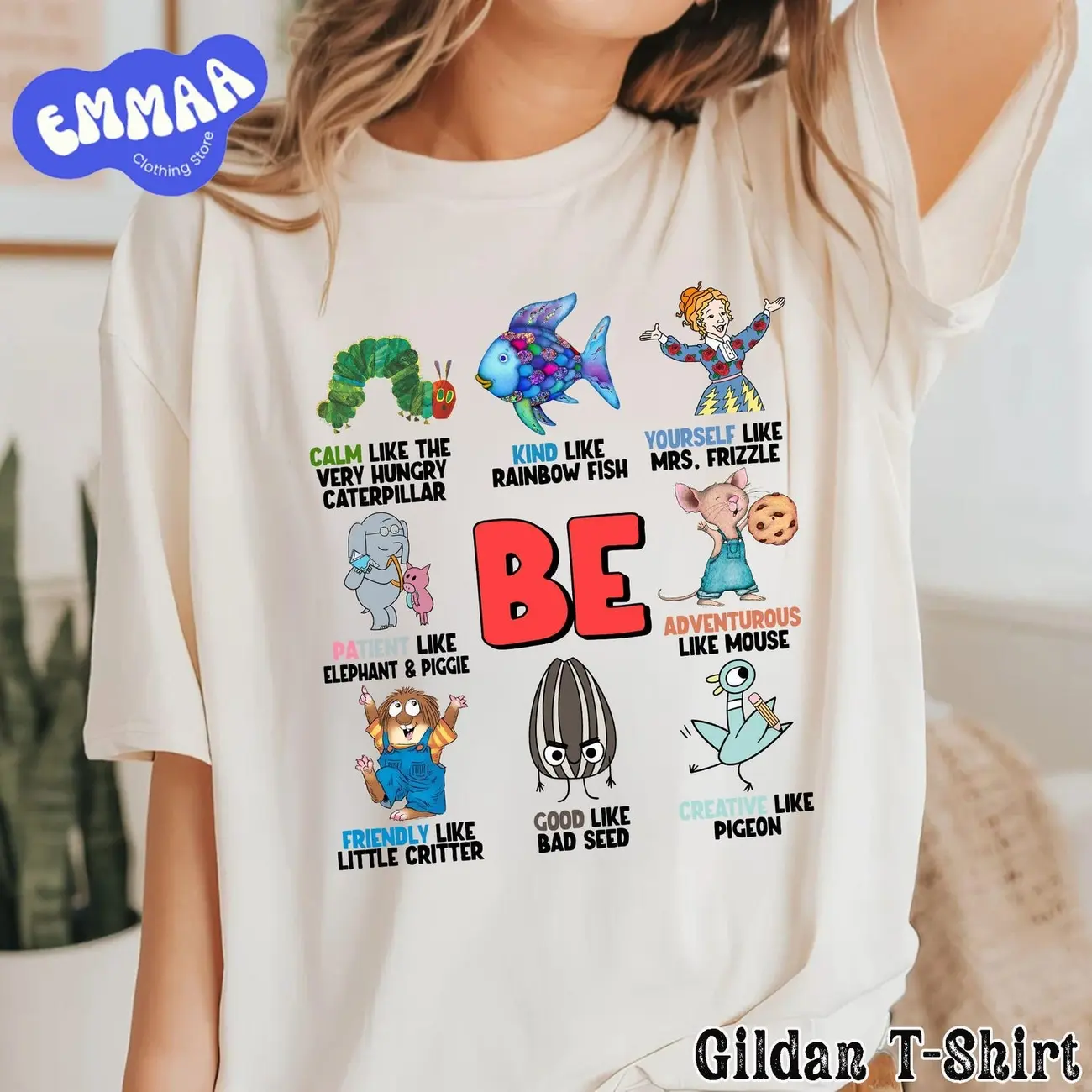 Children Character Affirmations Shirt, Children Books Sweatshirt, Book Lover Gift, Book Gifts Inspirational Shirt, Positive Affirmations Hoodie