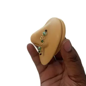 WITCHES BREW Nose Cuff Non-Piercing Jewelry in Silver Gold Copper & Bronze Tarnish Resistant Wire Fashion Accessory