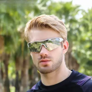 New cycling sunglasses for women, outdoor sports glasses, UV protection, men's European and American style sunglasses