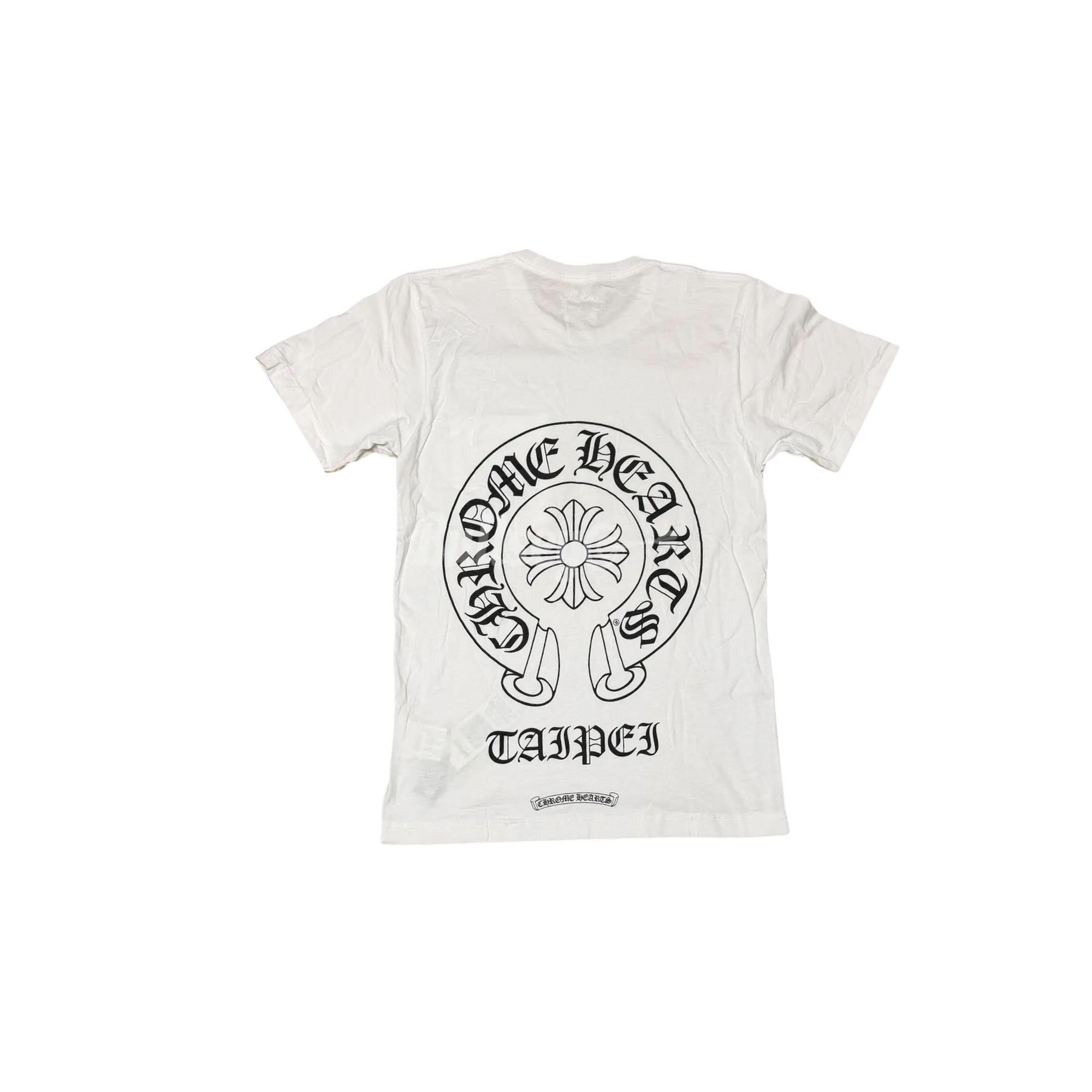Chrome Hearts Taipei Horseshoe White T-Shirt