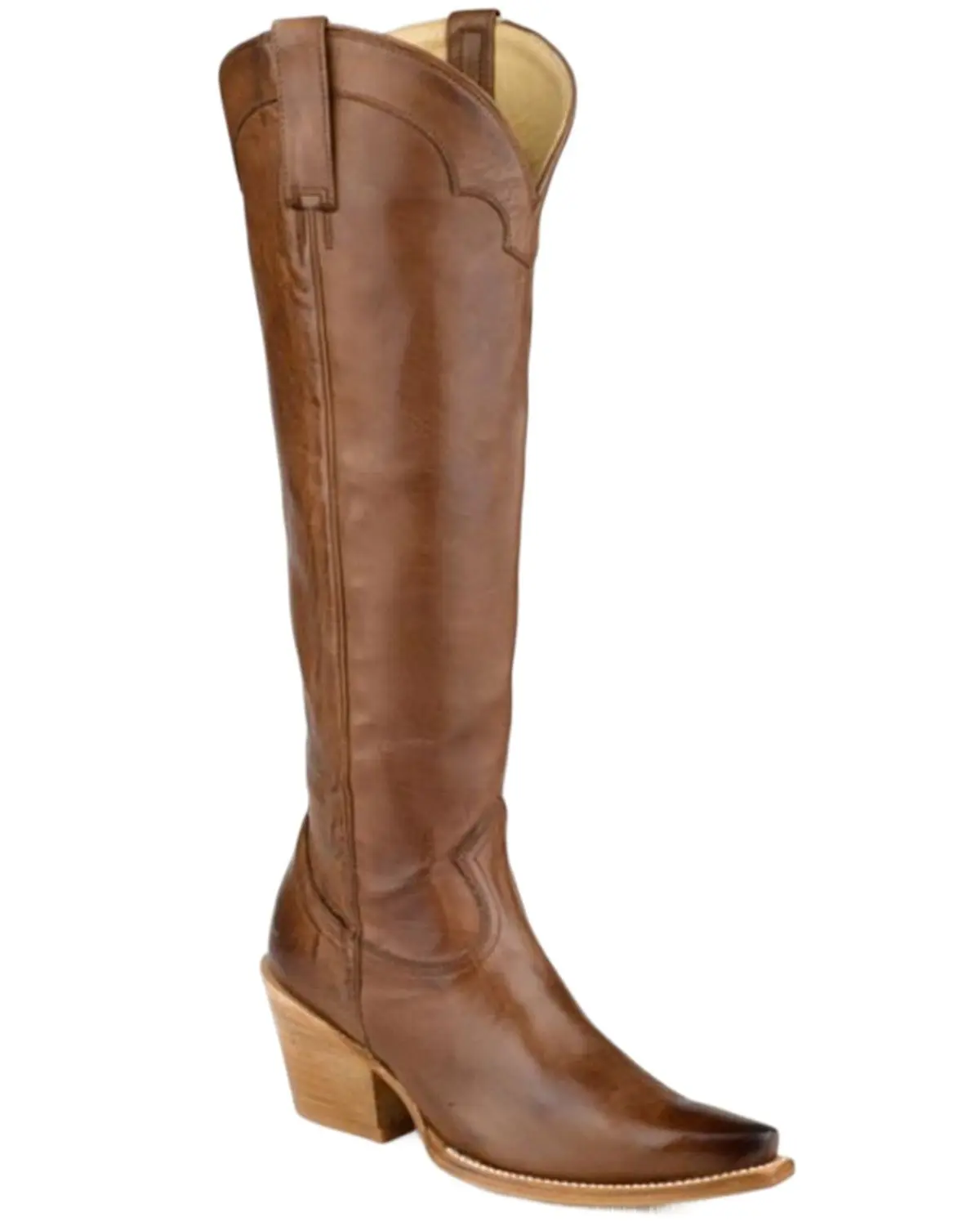 Stetson Women's Women'S Sutton Tall Western Boot Snip Toe - 12-021-9105-1357 Br