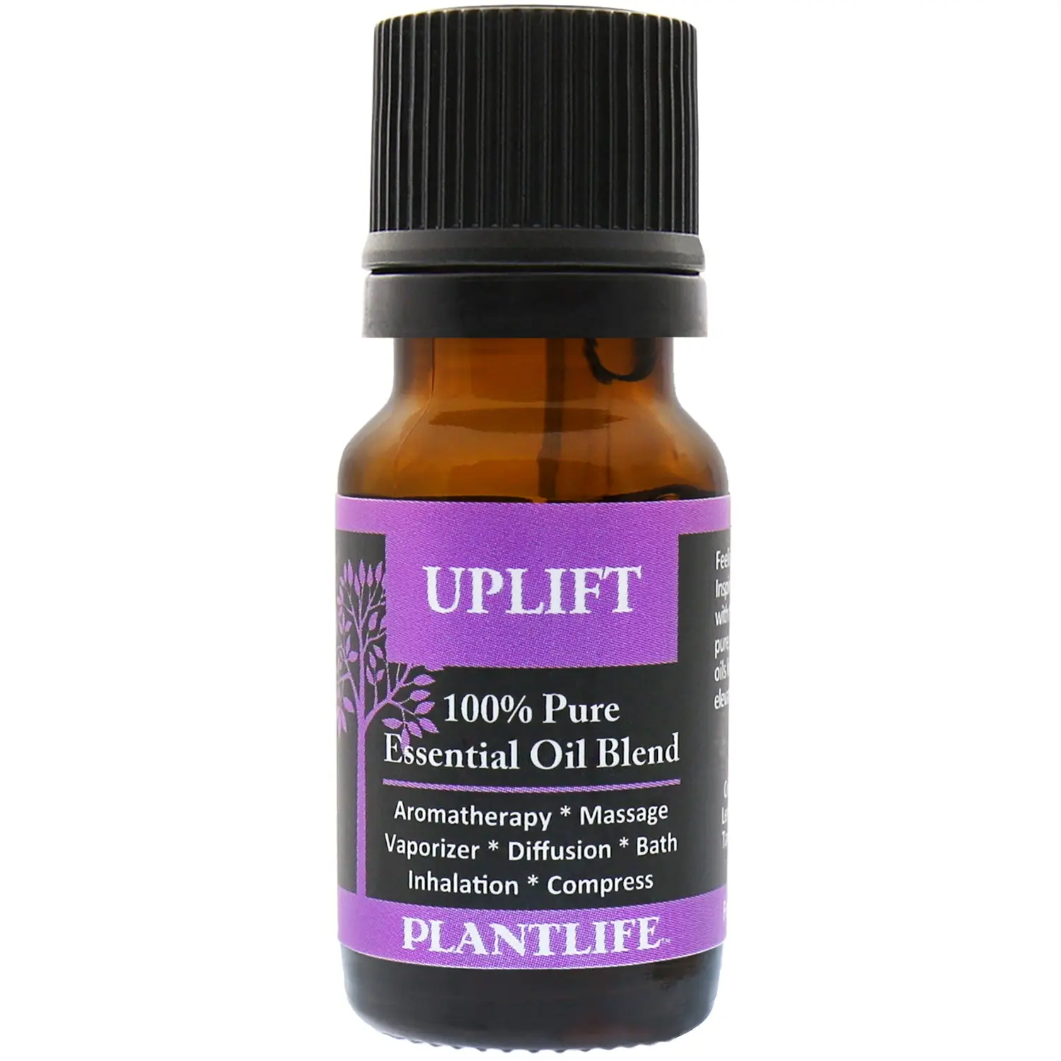 Plantlife Uplift Essential Oil Blend 10 ml – Bright, Energizing Aromatherapy Blend for a Positive Atmosphere