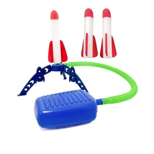 Kids Rocket Toy Launcher, Foot-Powered Launching Device for Boys and Girls, Outdoor Play in Yard, Park, School Playground, Family Fun, Party Entertainment, Christmas Gift, Equipment