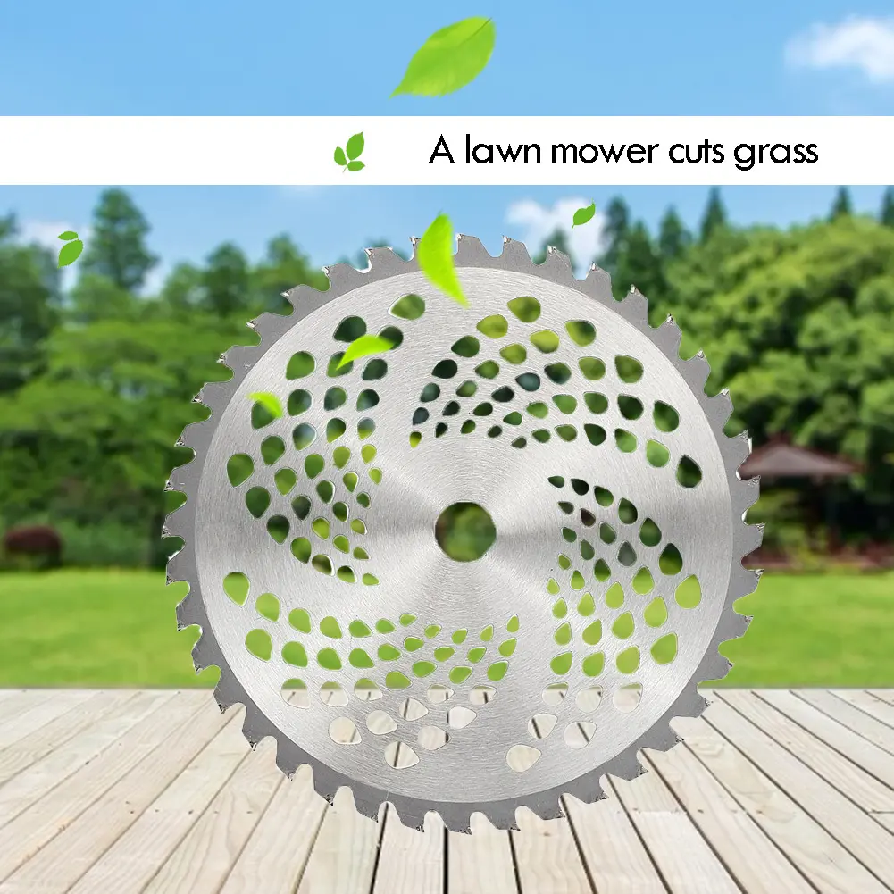 Cordless Electric Trimmer for Home Garden Homeowners, Trimmer Landscaping Power Tool Accessory for Shrubs/Grass Trimming, Super Thin Indestructible Steel Wire Disc with Moss Removal Function echo speed universal adapter