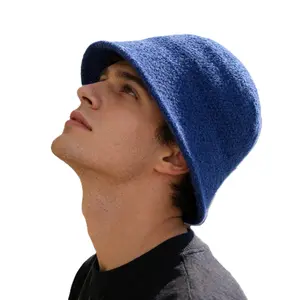 Summer Cotton and Linen Lightweight Breathable Fisherman Hat for Women, Natural Look, Face-Shadowing, Makes Face Appear Smaller, Bucket Hat for Travel, Sun Protection, Sunscreen Hat