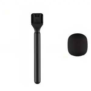 Portable Handheld Microphone Holder, Durable ABS Wireless Microphone Holder, Microphone Accessories for DJI Mic1/2, Rode Wireless GO II, Hollyland Lark M1/C1/150, Synco G1/A2/Movo