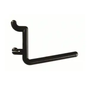 LockHooks Precision Hook – Slanted Straight-End Pegboard Hook Organiser Garage