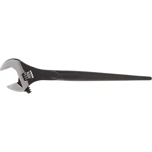 10 Inch Adjustable Wrench – Crescent Black Oxide Spud Wrench AT210SPUD for Construction, Plumbing & Heavy-Duty Jobs