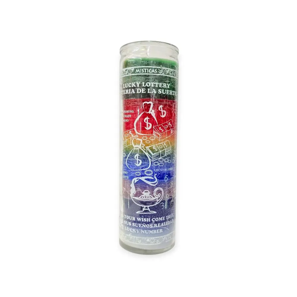 Lucky Lottery Candle – Attract Money, Games and Winning Energy