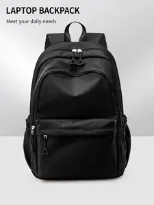 New Fashion Backpack for Women, Large Capacity Schoolbag for Junior & Senior High School & College Students, Ergonomic & Spine Protection Design, Lightweight & Breathable. Korean Style All-match Casual Travel Backpack, 14inch Laptop Compartment