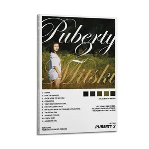 Puberty 2 Mitski Album Canvas Painting Oil Painting Wall Art Canvas Poster Decorative Painting Corridor Decoration Home