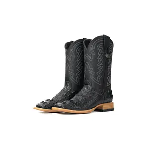 Jameson Caiman Square Toe Cowboy Boot FINAL SALE