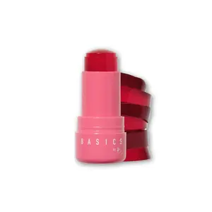 Jube Tube Cheek & Lip Stain - Berry Cherry Shade, Hydrating Gel Tint for Cheeks & Lips, Long-Lasting, Non-Drying, Enriched with Botanical Extracts