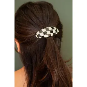 Chess Board Barrette