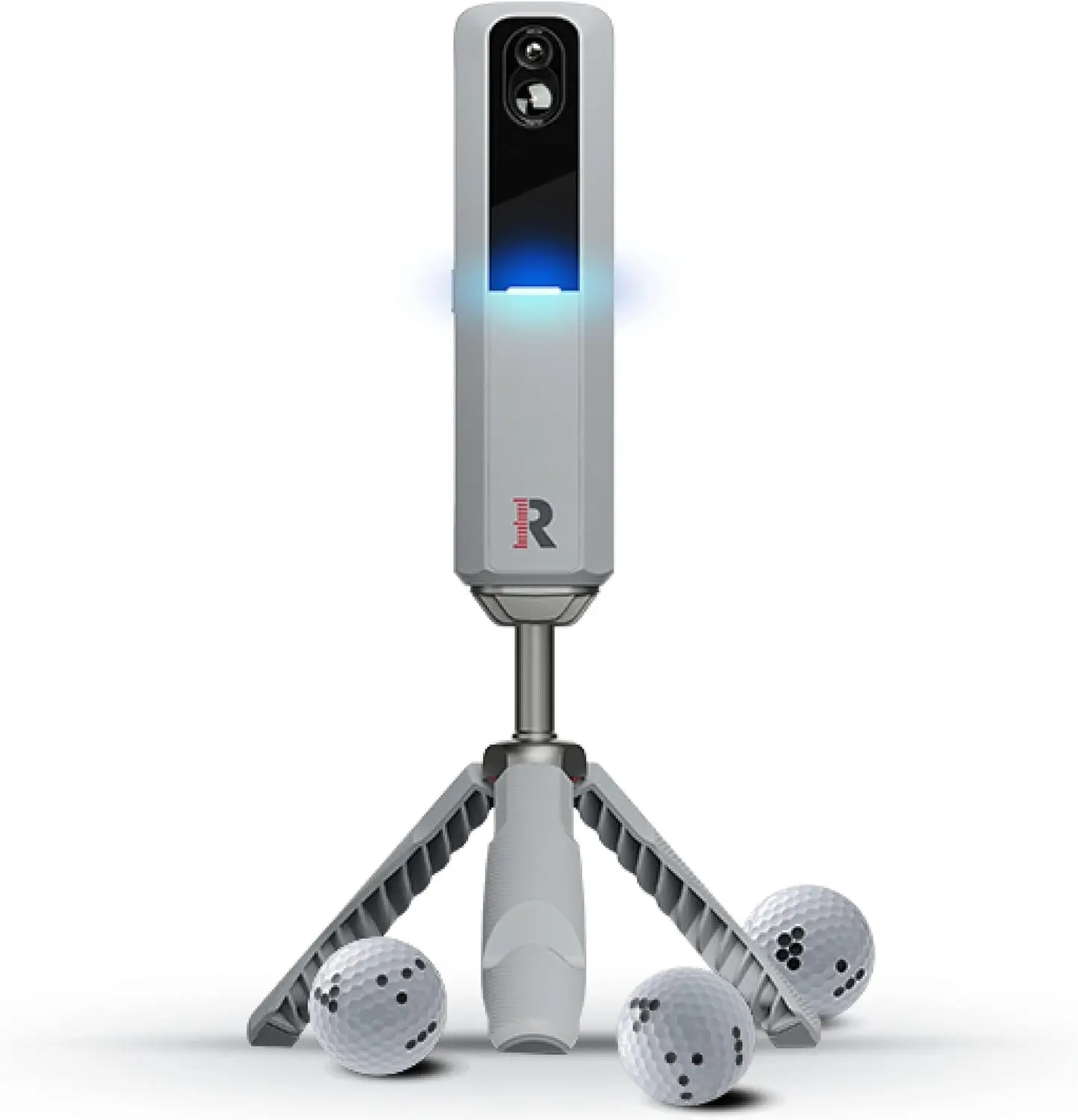 Rapsodo MLM2PRO Mobile Launch Monitor + Golf Simulator - Lightweight Portable Device with 13 Swing Metrics, 72 Target Distances, and 3 Callaway RPT Chrome Soft X Golf Balls
