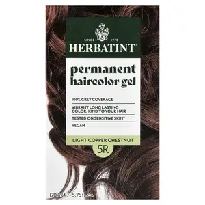 Herbatint Permanent Haircolor Gel, 5R Light Copper Chestnut, 5.75 fl oz (170 ml)