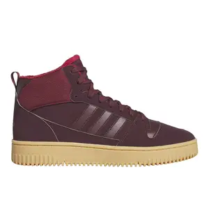 adidas Mens Break Start Mid Winterized Lace Up Sneakers Shoes Casual - Red