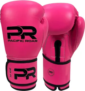 Full Grain Leather Boxing Gloves Set