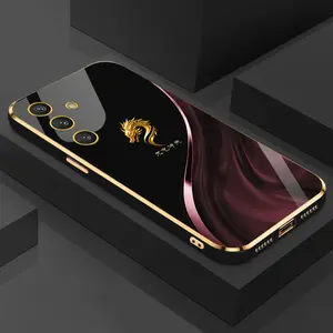 Suitable for [Galaxy S24] Simple gradient split faucet mobile phone case, affordable, drop-proof, anti-fingerprint 995