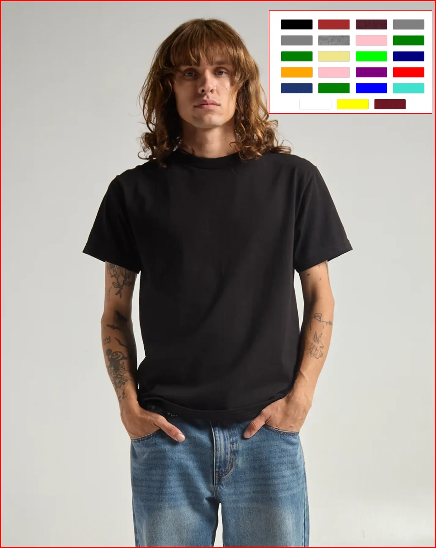 Shaka Wear SHASS Adult 6 oz., Active Short-Sleeve Crewneck T-Shirts Cotton Casual Menswear Top summerwins