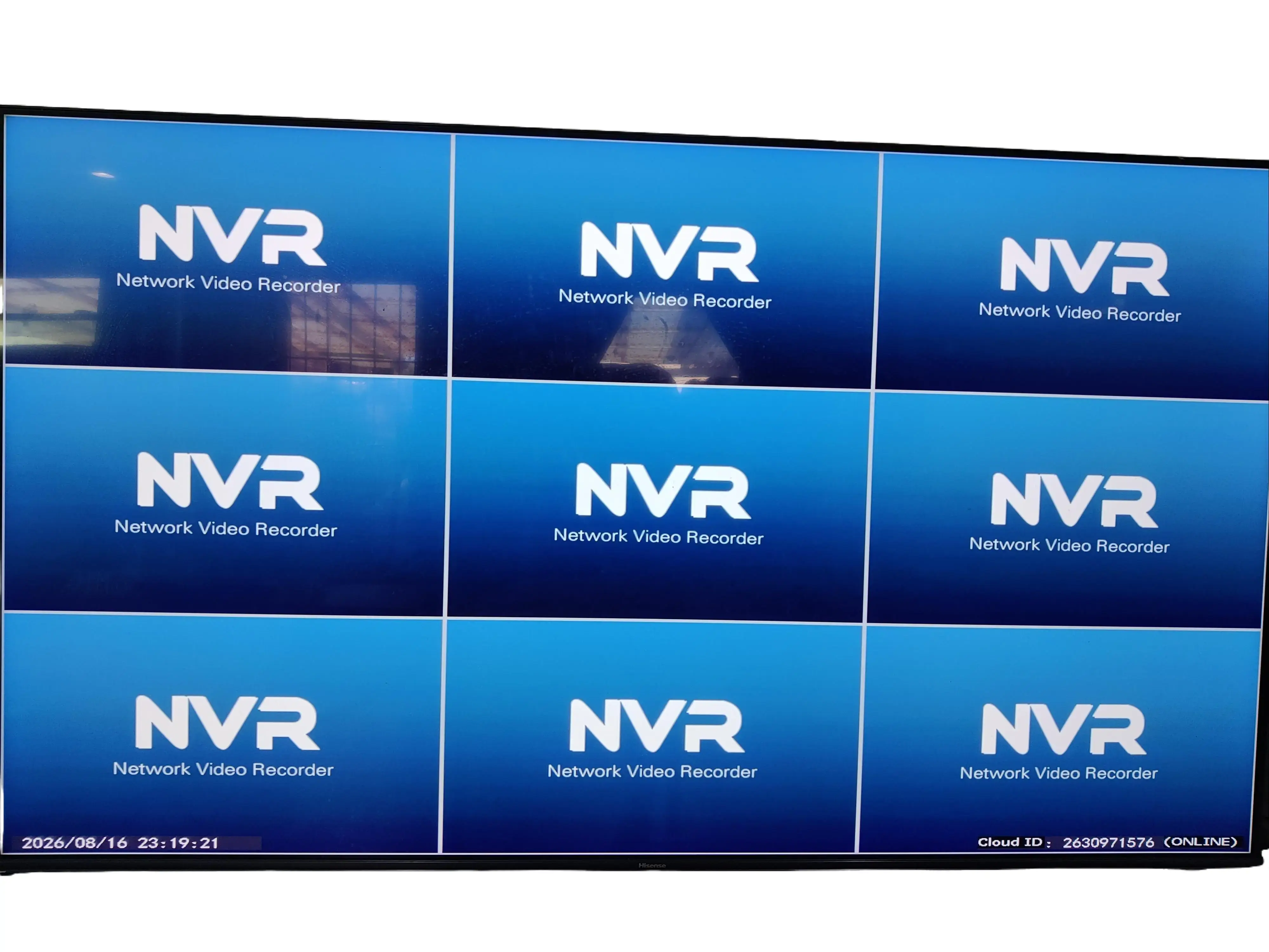 8CH NVR SECURITY SYSTEM WITH 4PCS 5MP CAMERAS,APP CONTROL,NO HDD