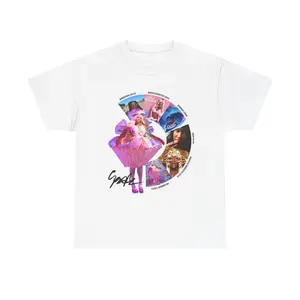 CC Rap Queen Tee, Music New Album 2025 T-Shirt, Pink Fantasy Graphic Shirt, Y2K Rapper Style Sweatshirt