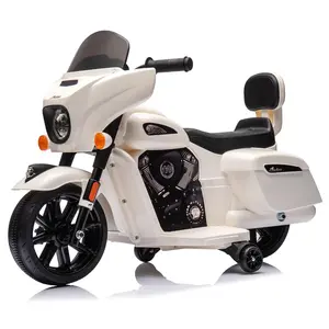 【GARVEE】6V Electric Ride-On Motorcycle for Toddlers 1-3 with Licensed Design, USB, AUX, Music, and Headlight - Safe and Fun Dirt Bike for Young Riders