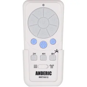 Anderic RRTX012 Replacement Ceiling Fan Remote Control for Harbor Breeze A25-TX012, A25-TX025