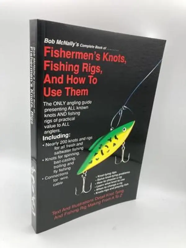USED Book - Bob McNally's Complete Book of Fishermen's Knots, Fishing Rigs and How to Use Them by Bob McNally (Paperback) - english