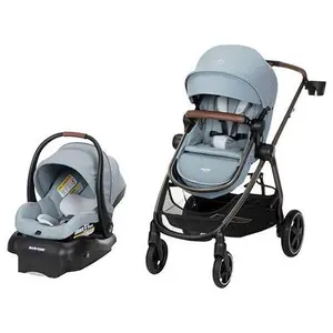 Maxi-Cosi Zelia Luxe 5-in-1 Travel System - New  Hope Grey
