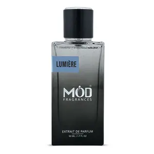MOD FRAGRANCES Lumière Extrait de Parfum - Radiant Citrus Masterpiece for Men & Women, Long-Lasting Fragrance with Mandarin Orange & Spicy-Exotic Notes, 50 mL
