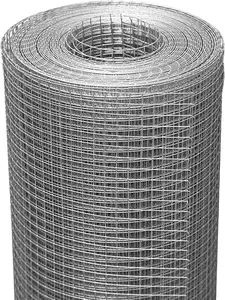 1/2 Inch Galvanized Hardware Cloth 24×50 Ft Multi-Purpose Metal Wire Mesh Roll for Garden Fencing, Chicken Coop, Gopher & Rabbit Barrier