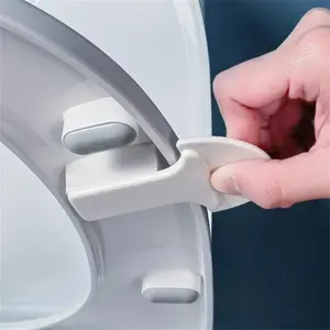 2pcs Toilet Lid Lifter, Handle Toilet Seat Holder Tools, Bathroom Accessories, Restroom, for Sanitary Lifestyle