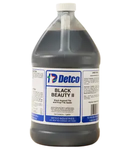 DETCO Black Beauty II - Black Asphalt & Vinyl Tile Floor Sealer