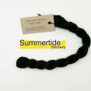 Silk & Ivory 232 Chutney Needlepoint Thread Silk and Wool Blend 13 Mesh