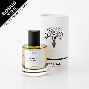 Eternal Perfume Oils – Cherie Chic Perfume Oil, Stylish & Long-Lasting Scent for Women | 50ml with Bonus 30ml Bottle of Your Choice