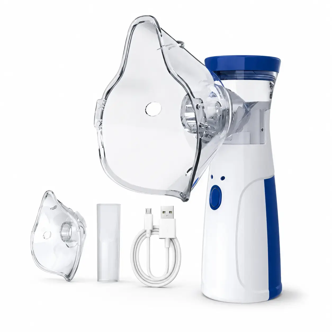 Portable Mesh Nebulizer with Auto-Cleaning, Whisper-Quiet Operation, Rechargeable Handheld Mist Device for Adults & Kids, Rechargeable Mesh Nebulizer, Usb Rechargeable Nebulizer self-cleaning mode humidifier