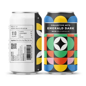 Collective Arts Emerald Dark Non-Alcoholic Beer, 12 fl. oz.