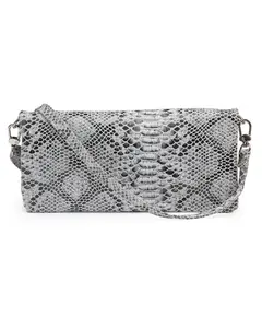 Crystal Cross-Body: Ebony Snake