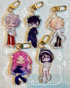 Alien Stage Keychain Acrylic Charms - Mizisua Ivantill Anime Lover Gift, Cute, Durable, And Perfect For Bags, Keys, Or Gifts. Great For Daily Use Or As Thoughtful Little Gifts For Your Friends And Yourself.