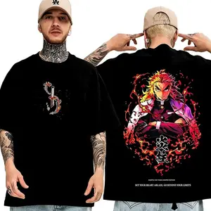 Rengoke Character Shirt, Demon Slayer Tee, Anime Shirt, Unisex 2024, Unisex Short Sleeve Tee